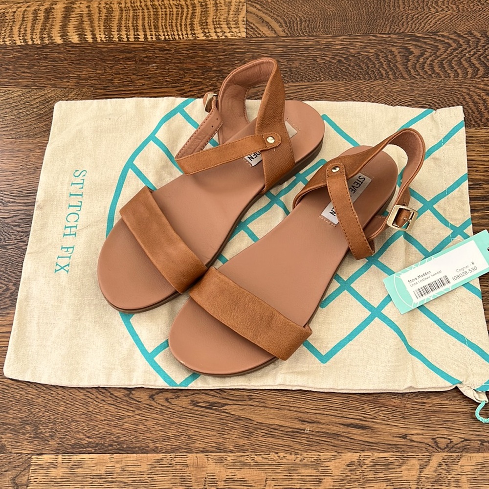 Steve Madden Dina Leather Sandal